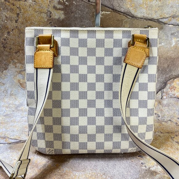 Louis Vuitton Bosphore Pochette Damier Azur Shoulder Bag - Picture 2 of 14